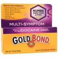 Gold Bond, Крем для снятия боли и зуда с лидокаином 1,75 унции