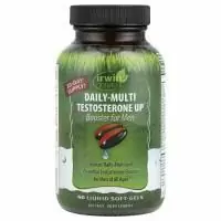 Irwin Naturals, Daily-Multi Testosterone UP - Booster для мужчин 60 софтгелей