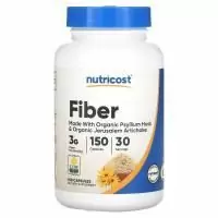 Nutricost, клетчатка, 150 капсул