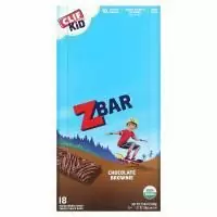 Clif Bar, Clif Kid, Z Bar, органические батончики, со вкусом шоколадного брауни, 18 батончиков, 36 г (1,27 унции) каждый