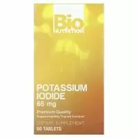 Bio Nutrition, Йодид калия, 65 мг, 60 таблеток