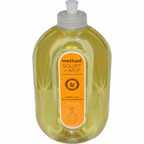 Method, Squirt + MOP, «Сбрызни и протри», средство для очистки полов, имбирный юдзу, 25 жидких унций (739 мл)