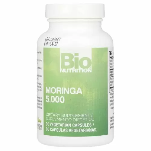 Bio Nutrition, Суперпродукт Моринга, 5000 мг, 90 растительных капсул