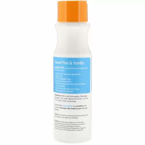Nootie, JoJoba Oil Pet Shampoo, Sweet Pea & Vanilla, 16 fl oz (473 ml)
