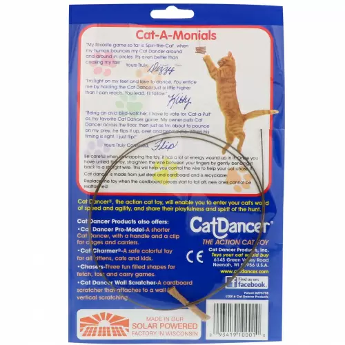 Cat Dancer, Оригинальная интерактивная игрушка для кошек, 1 приманка для кота