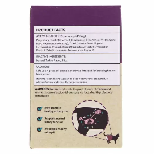 Fidobiotics, Kitty P. Freely, Turkey & Cranberry, Cats Urinary Tract, Support Probiotic, 1 Billion CFUS, 0.5 oz (14.5 g)