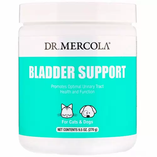 Dr. Mercola, обеспечение здоровья мочевого пузыря для кошек и собак, 9,5 унций (270 г)