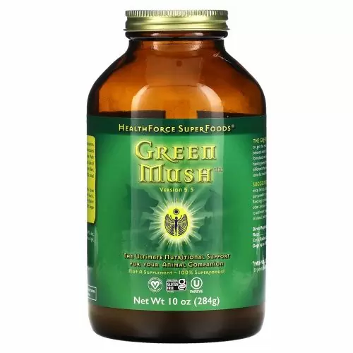 HealthForce Superfoods, Green Mush, версия 5.0, 10 унций (284 г)