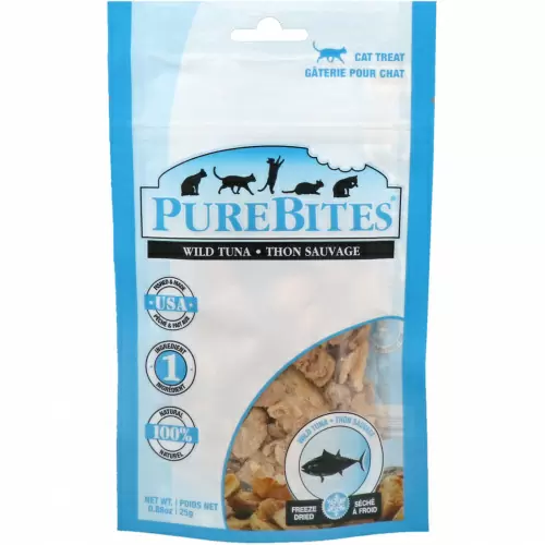 Pure Bites, Freeze Dried, Cat Treats, Wild Tuna, 0.88 oz (25 g)