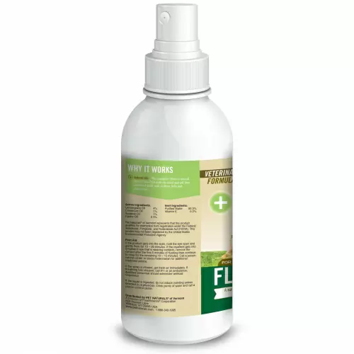 Pet Naturals of Vermont, Спрей от блох и клещей, для собак и кошек любых размеров, 8 унц. (236 мл)