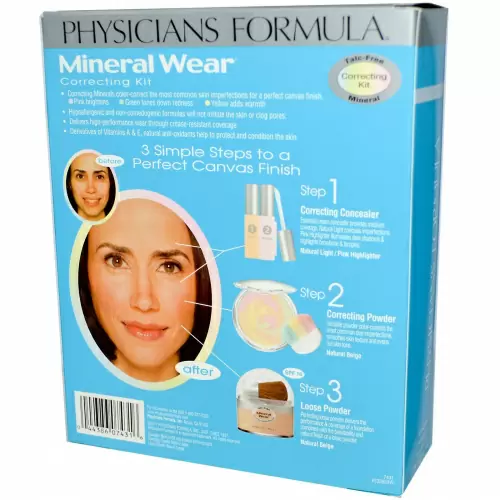 Physicians Formula, Mineral Wear, набор корректирующих средств, средний