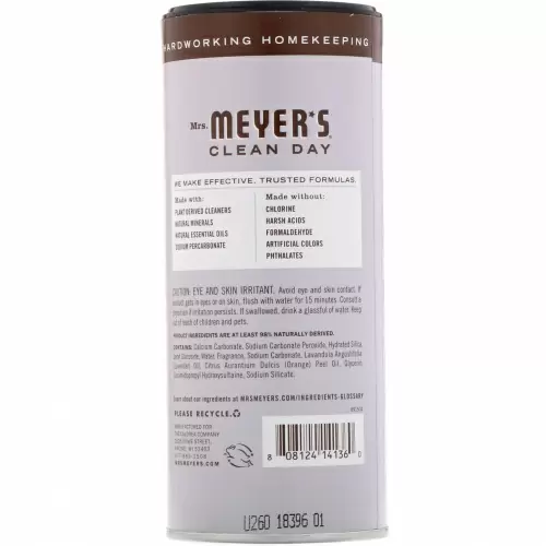 Mrs. Meyers Clean Day, Скраб для поверхностей, лавандовый аромат, 11 унций (311 г)
