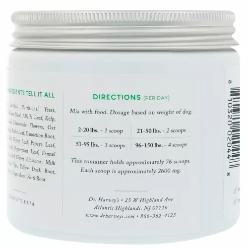 Dr. Harvey's, Multi-Vitamin + Mineral Supplement, For Dogs,  7 oz (198 g)