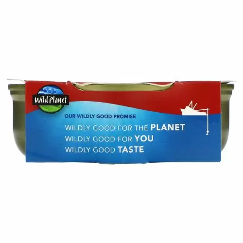 Wild Planet, Салат из дикого тунца и красной фасоли, 160 г (5,6 унции)