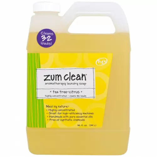 Indigo Wild, Zum Clean, ароматерапевтическое хозяйственное мыло, чайное дерево и цитрус, 32 жидкие унции (0,94 л)
