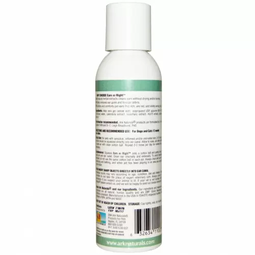 Ark Naturals, Уши в порядке, мягкий лосьон для мытья ушей, 4 жидких унции (118.3 мл)