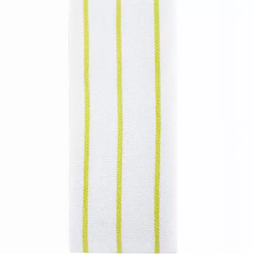 Full Circle, Hue, Modern Kitchen Towels, Lime Stripes