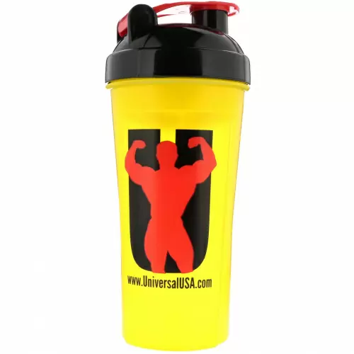 Universal Nutrition, Чаша шейкера, Желтая, 30 унц.
