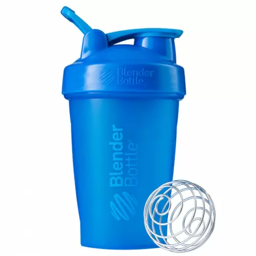 Blender Bottle, BlenderBottle, классическая с петелькой, зелено-голубая, 20 унций (600 мл)