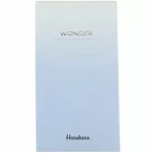 Haruharu, Wonder, гиалуроновая эссенция с черным рисом, 50 мл (1,6 жидк. унции)