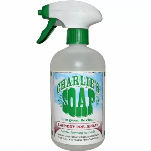 Charlie's Soap, Inc., Спрей-пятновыводитель для нанесения перед стиркой, 16.9 жидких унций (500 мл)