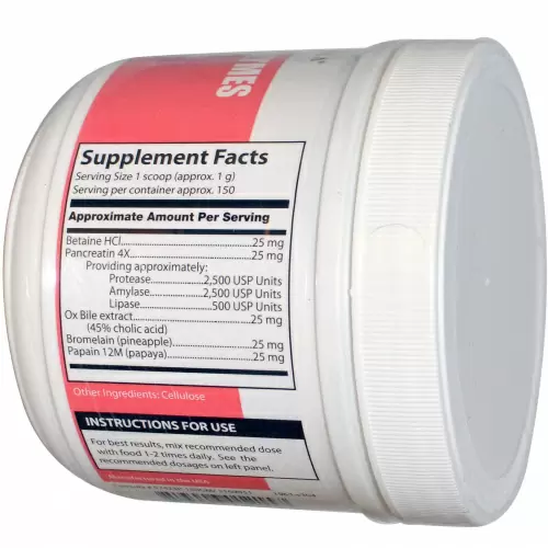 Dr. Mercola, пищеварительные ферменты для домашних животных, 5,26 унций (150 г)