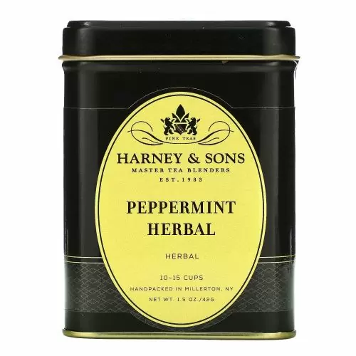 Harney & Sons, Травяной чай с перечной мятой, 42 г (1,5 унции)