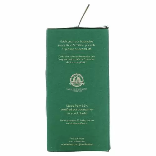 Earth Rated, пакеты для уборки за собаками, без запаха, 120 пакетов, 8 запасных рулонов