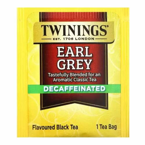 Twinings, Черный чай Earl Grey, без кофеина, 20 чайных пакетиков, 35 г (1,23 унции)