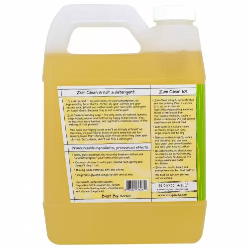 Indigo Wild, Zum Clean, ароматерапевтическое хозяйственное мыло, чайное дерево и цитрус, 32 жидкие унции (0,94 л)