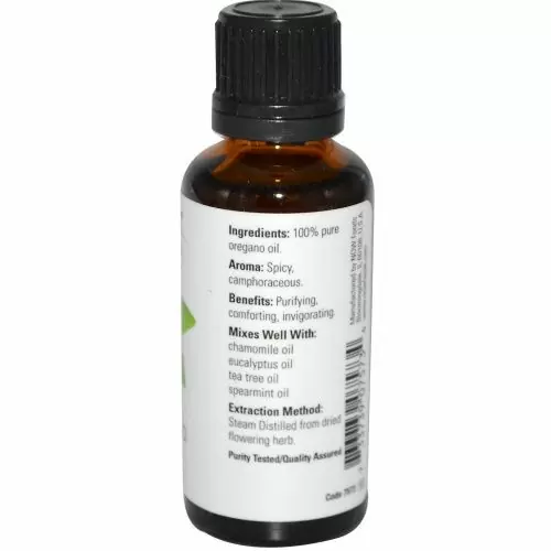 Now Foods, Базовые Масла, Орегано, 1 жидкая унция(30 мл)