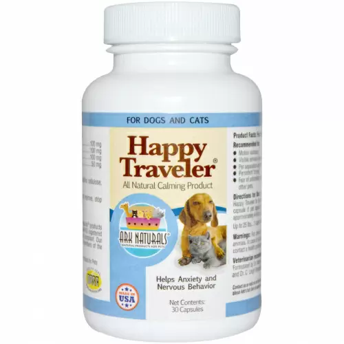 Ark Naturals, Happy Traveler, абсолютно натуральное успокоительное средство, 30 капсул