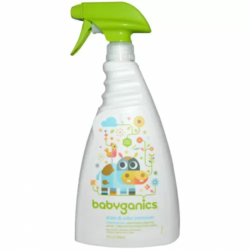 BabyGanics, Stain Stain Go Away, пятновыводитель, без  ароматизаторов, 32 жидкие унции (946 мл)