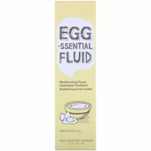 Too Cool for School, Egg-ssential Fluid, тоник для баланса влаги, 6,76 ж. унц. (200 мл)