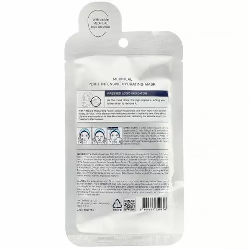 Mediheal, N.M.F Intensive Hydrating Mask, 1 Sheet, 0.91 fl. oz (27 ml)