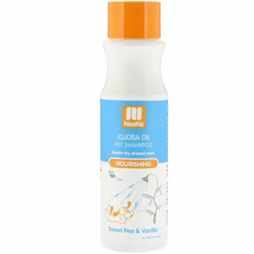 Nootie, JoJoba Oil Pet Shampoo, Sweet Pea & Vanilla, 16 fl oz (473 ml)