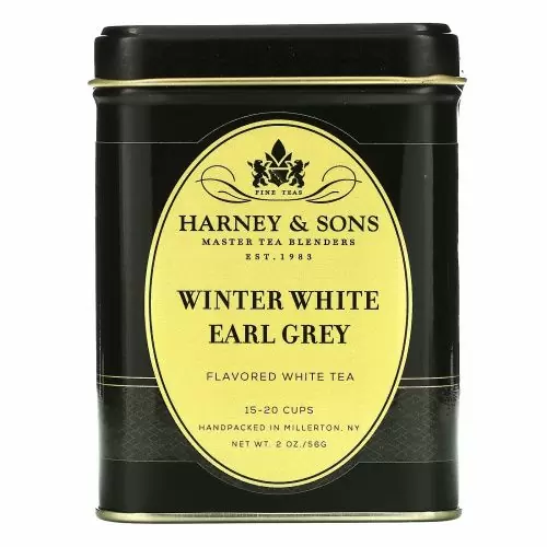 Harney & Sons, White Tea, White Winter Early Grey, 56 г (2 унции)