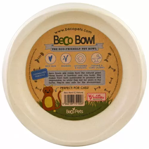 Beco Pets, Экологически безопасная миска из натуральных материалов для котов, 1 миска