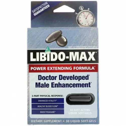 Applied Nutrition, Libido-Max , 30 Liquid Soft-Gels