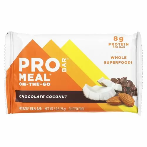 Pro Bar, Meal On-the-Go Батончик Шоколад кокос 12 батончиков