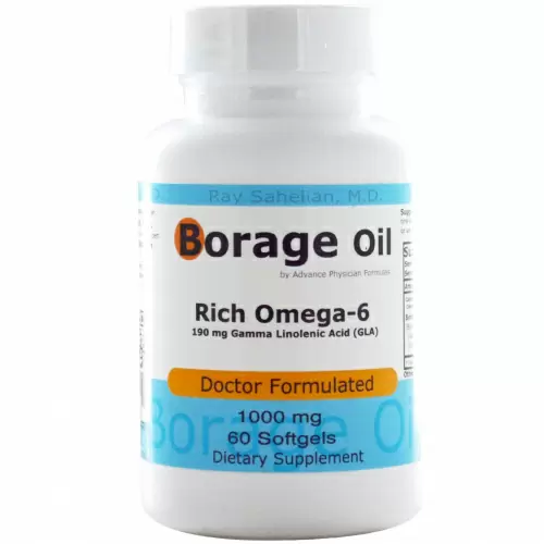 Advance Physician Formulas, Inc., Масло бурачника, 1000 мг, 60 капсул