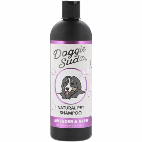 Doggie Sudz, Натуральный шампунь для домашних животных, Лаванда и ним, 16 ж. унц.(474 мл)