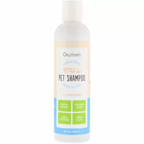 Oxyfresh, Pet Shampoo, Bath Time Just Got Better or Fresh From Head to Tail, 8 fl oz (237 ml)