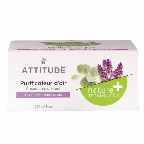 ATTITUDE, Air Purifier, Lavender & Eucalyptus, 8 oz (227 g)