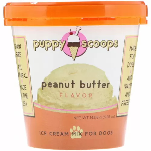 Puppy Cake, Мороженое для собак, вкус арахисового масла, 5,25 унций (148,8 г)