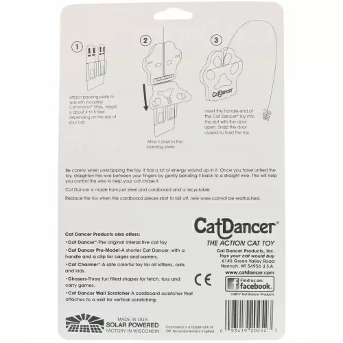 Cat Dancer, Люксовая кошачья игрушка, 1 приманка для кошки