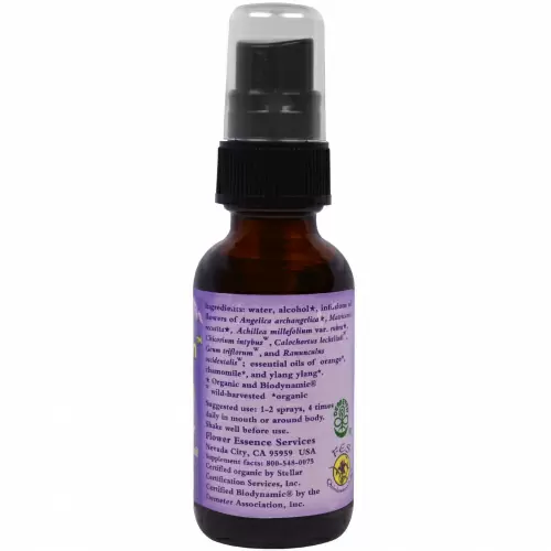 Flower Essence Services, Kinder Garden, цветочный экстракт и эфирное масло, 1 жидкая унция (30 мл)