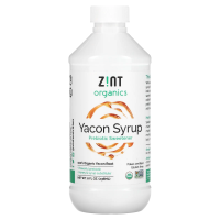 Zint, Органический сироп из якона, пребиотический заменитель сахара, 8 жидких унций (236 мл)