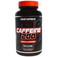 Nutrex Research, Кофеин 200, энергия и внимательность, 60 капсул с жидким наполнением