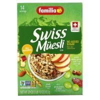 Familia, Швейцарские мюсли, Без добавления сахара, 32 унции (908 г)